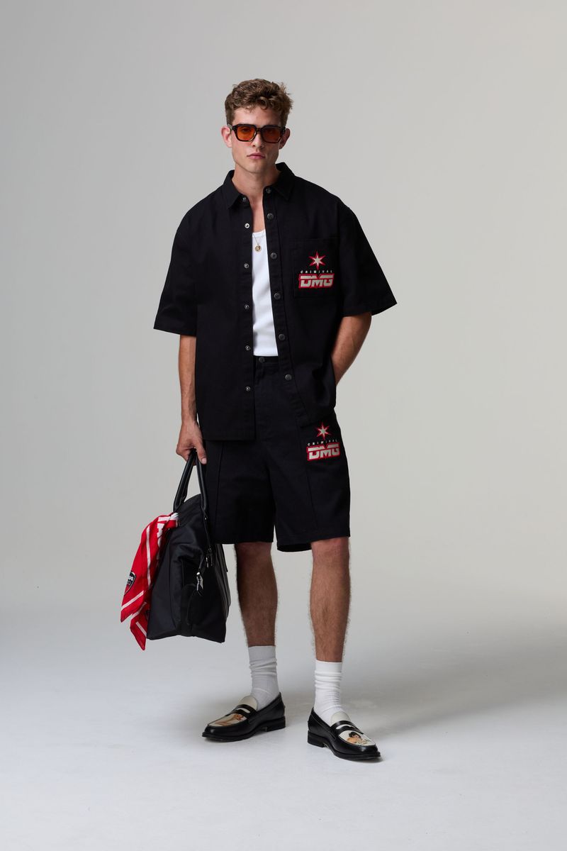 Criminal Damage Star Logo Short