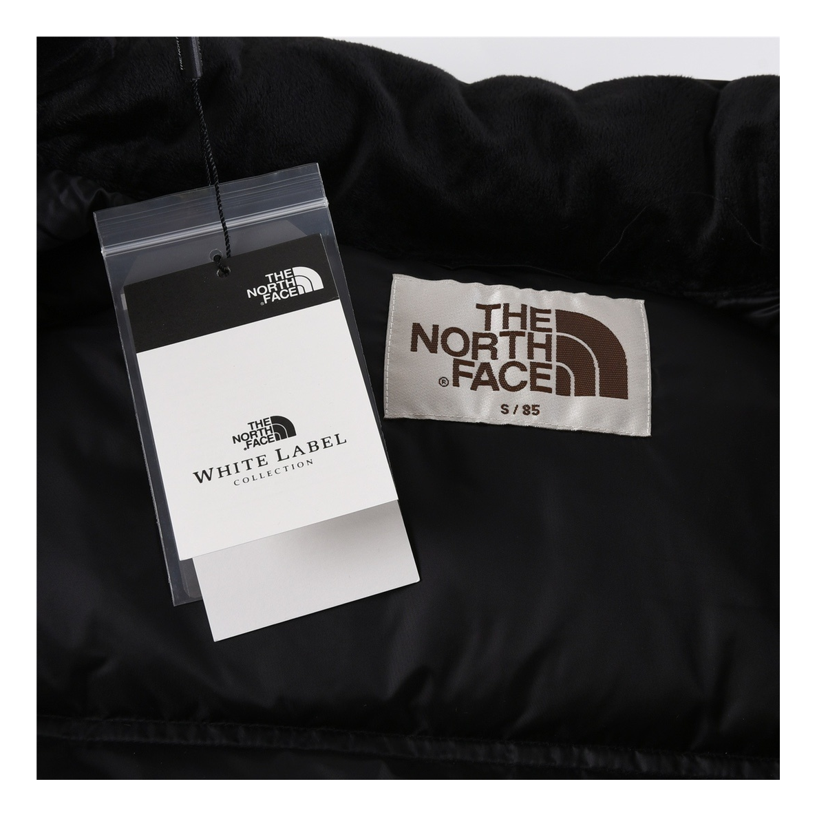 The North Face Nuptse Cropped Puffer Jacket | Black | 700-Fill Down