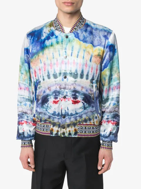 AMIRI tie-dye bomber jacket