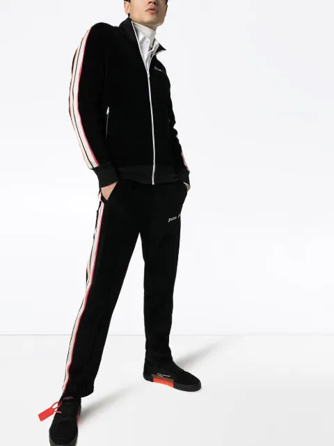 Palm Angels logo print track jacket