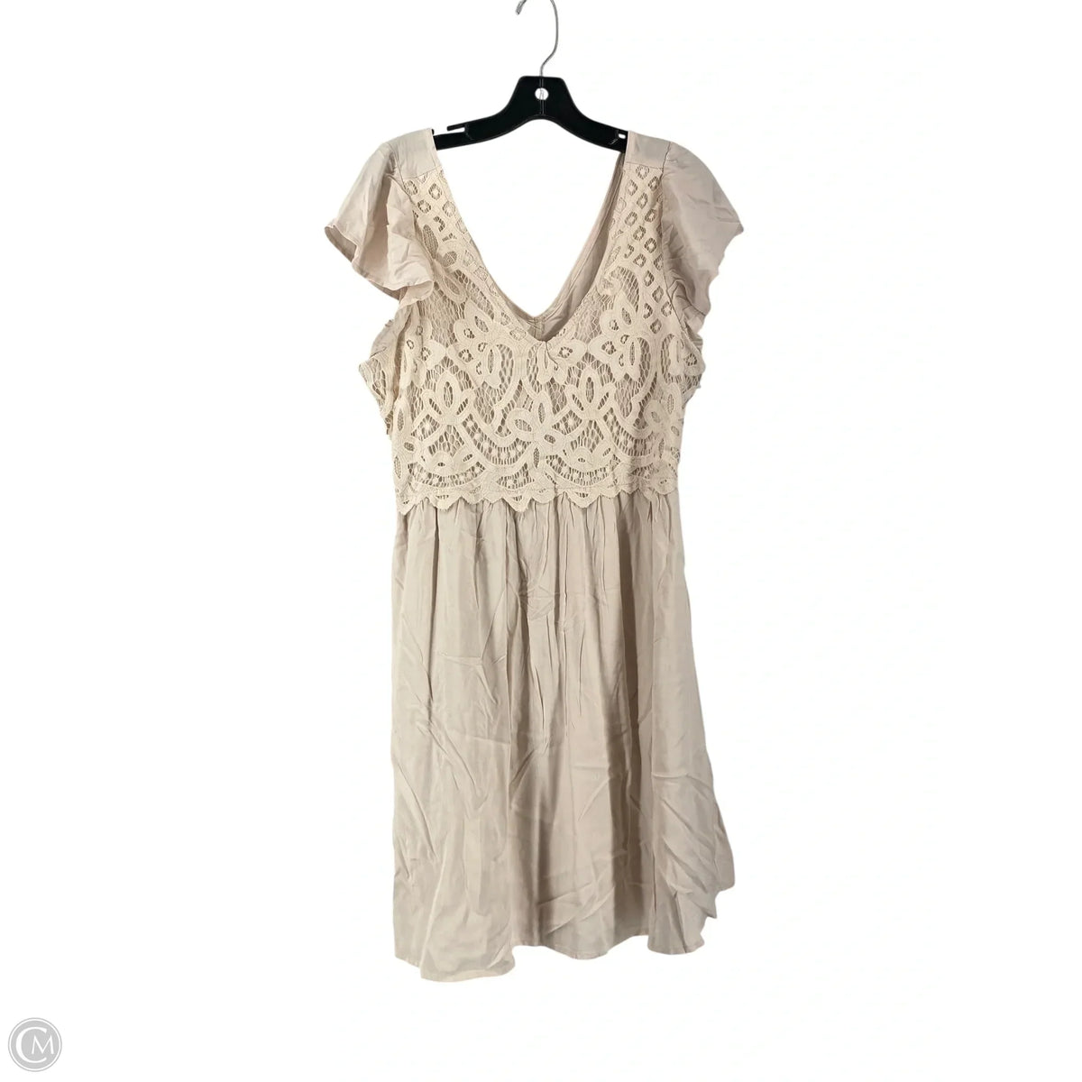 Dress Casual Short By Maurices In Cream, Size: M