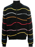 Marni stripe-pattern cotton cardigan