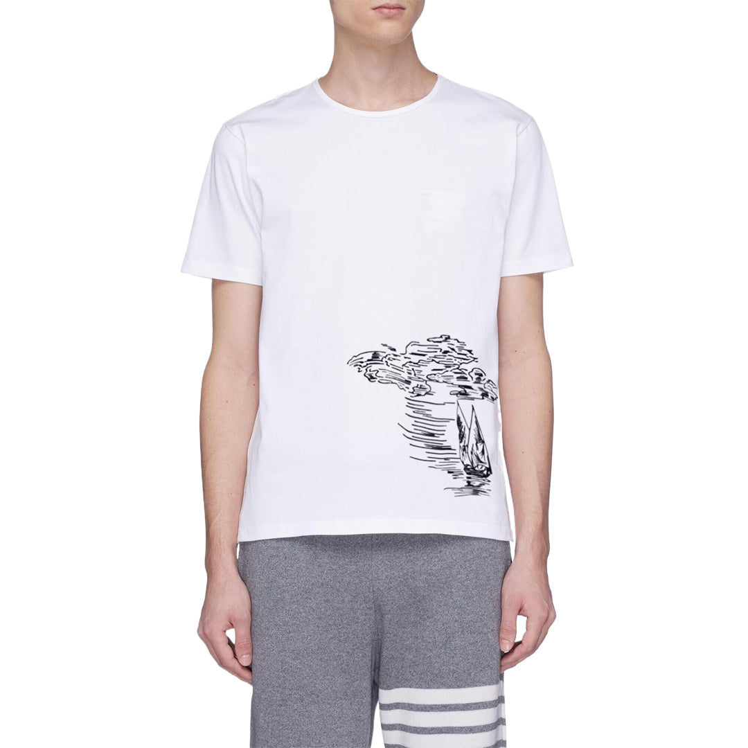 Men's Printing T-shirts | Thom Browne