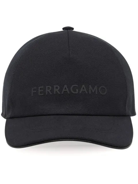 Ferragamo logo-appliqué baseball cap