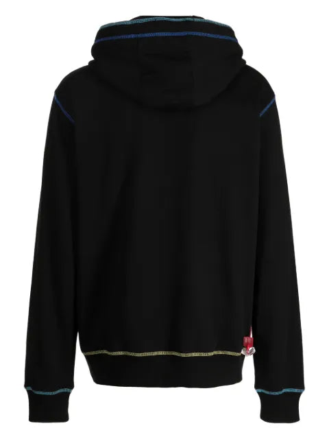 Mostly Heard Rarely Seen 8-Bit No Cap graphic-print cotton hoodie