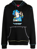 Mostly Heard Rarely Seen 8-Bit No Cap graphic-print cotton hoodie
