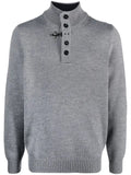 Fay mock-neck wool sweater