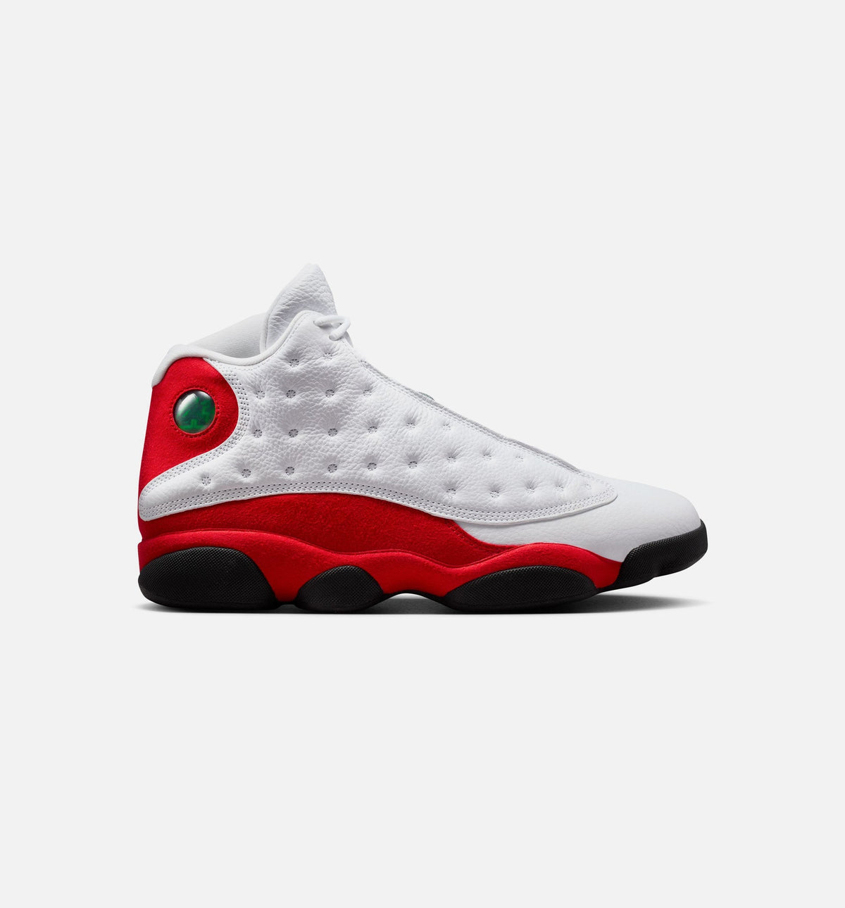 Air Jordan 13 Retro White and University Red Men's Lifestyle Shoe