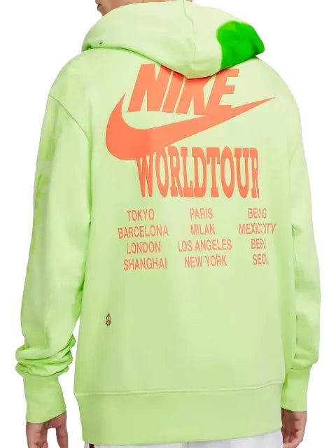 Nike drawstring-hood hoodie