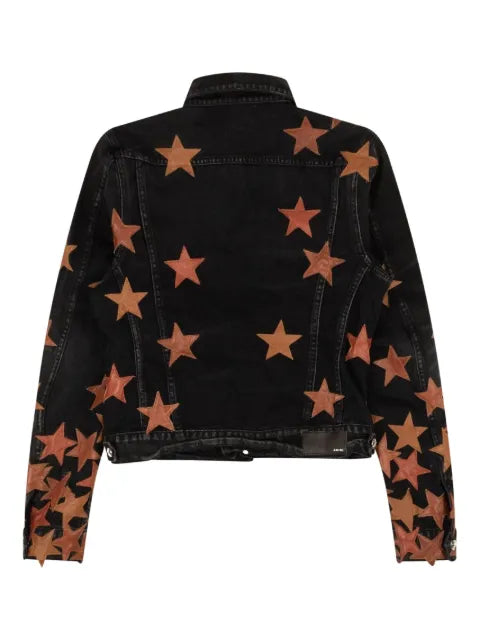 AMIRI Chemist star-appliqué denim jacket