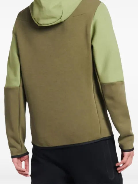 Nike swoosh-logo detail hoodie