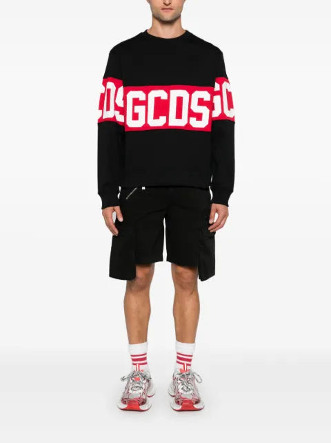 GCDS logo-print sweatshirt