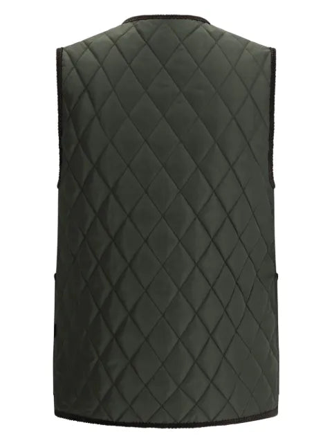 Burberry vest with diamond quilting