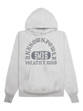 SAINT MXXXXXX arched-logo hoodie