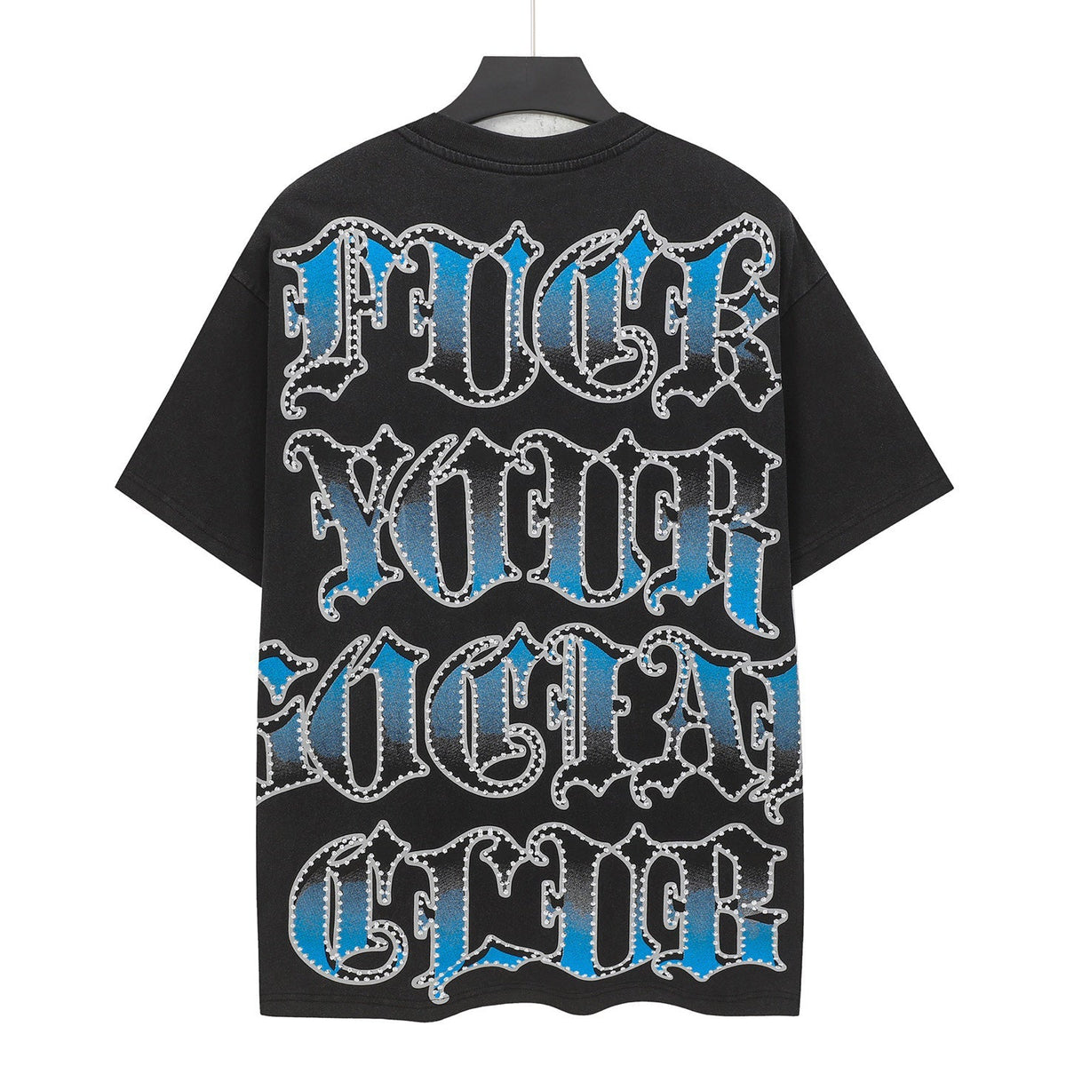 Godspeed Roaring Pitbull Vintage Short‑Sleeve Tee (Black)