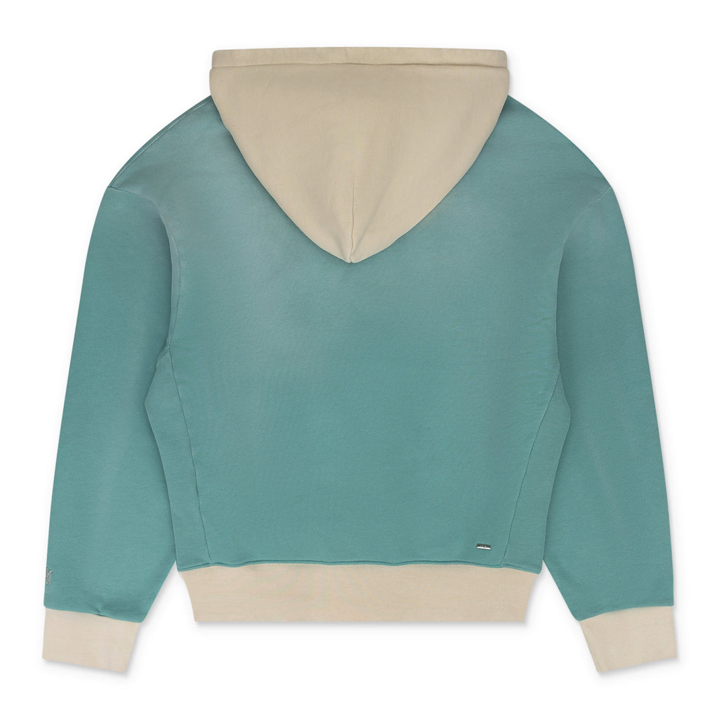 Sea Blue Vintage Oversized Hoodie