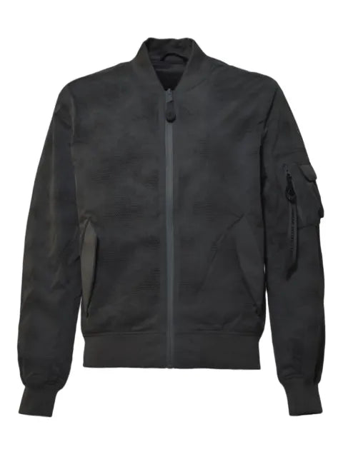 Alpha Industries camouflage-pattern zip-up bomber jacket