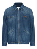 MM6 Maison Margiela zip-fastening denim jacket