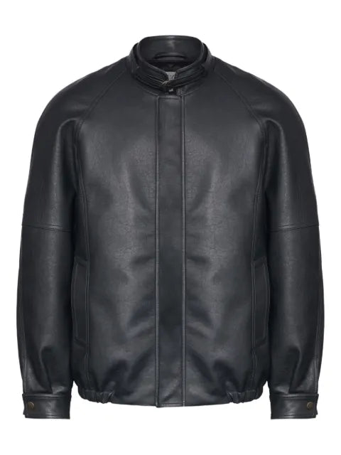 MM6 Maison Margiela belted raglan-sleeve jacket