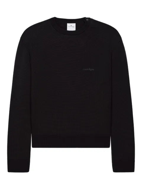 Courrèges crew-neck sweater