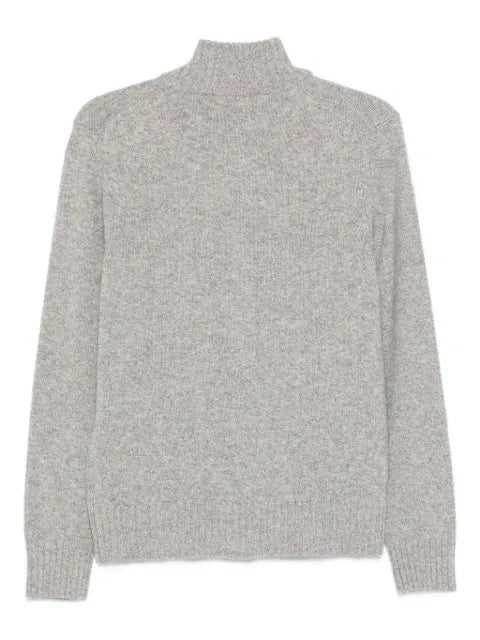 Zanone high-neck wool cardigan