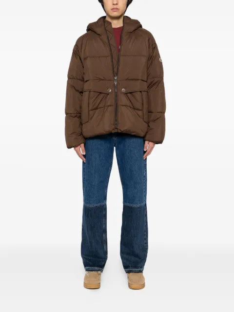 PS Paul Smith logo-patch padded jacket