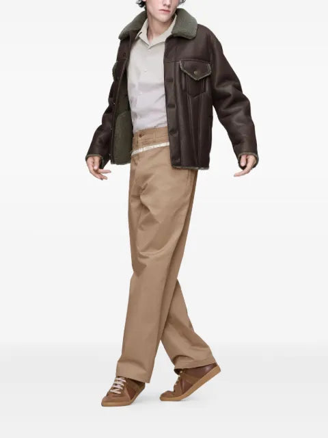 Maison Margiela fur-collar jacket