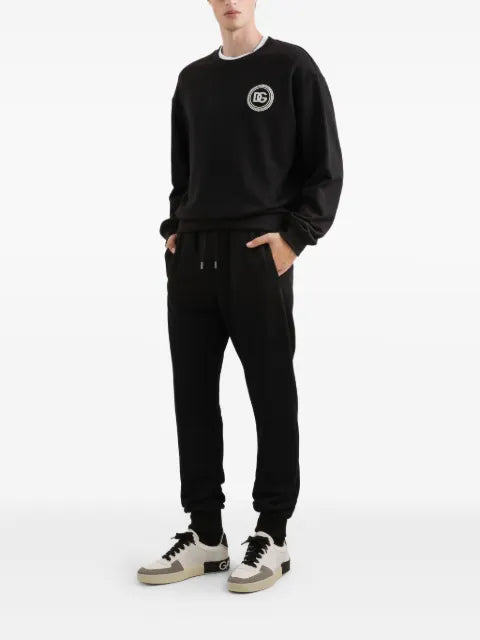 Dolce & Gabbana logo patch sweatshirt