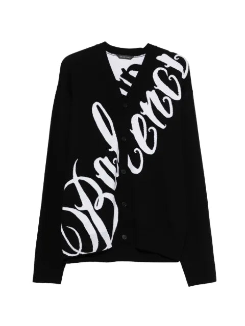 Balenciaga buttoned V-neck cardigan