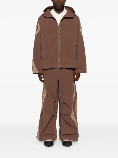 ERL hooded panelled jacket