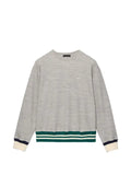 Prada cotton fleece sweatshirt
