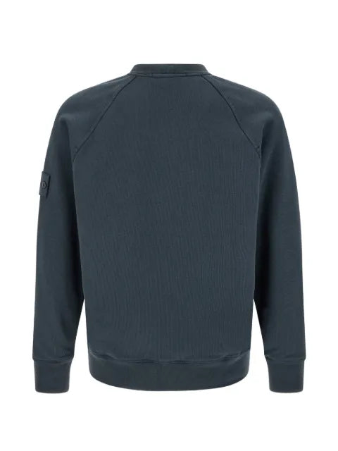 Stone Island 6100028 heavy organic cotton fleece_S.I. Ghost sweatshirt