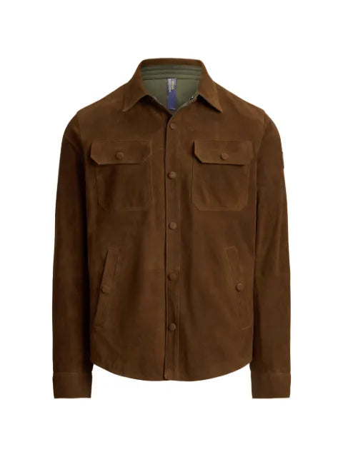 Polo Ralph Lauren reversible suede-taffeta jacket