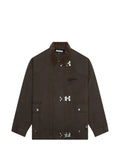Neighborhood corduroy-collar jacket