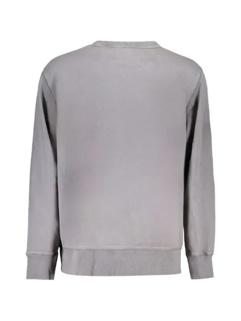 Calvin Klein logo-patch cotton sweater