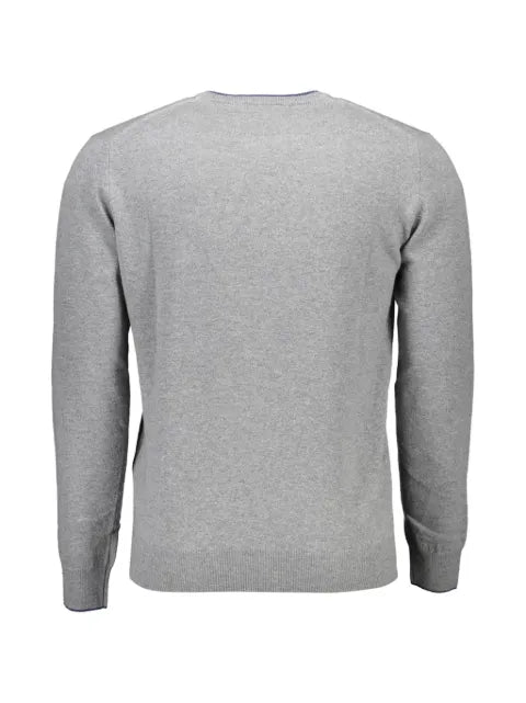 Harmont & Blaine logo-embroidered cotton sweater