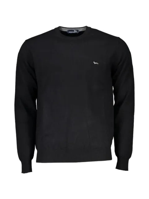 Harmont & Blaine embroidered-logo crew-neck sweater