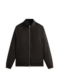 KITH Clifton pinstripe zip-up track jacket