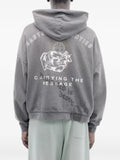 Paly Carrying The Message distressed hoodie