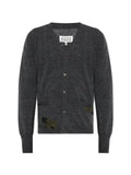 Maison Margiela distressed-effect V-neck cardigan