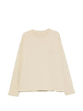 LEMAIRE long-sleeve boxy T-shirt in compact cotton jersey
