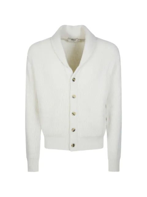 Altea shawl-collar ribbed cardigan
