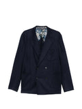 ETRO double-breasted peak-lapel blazer