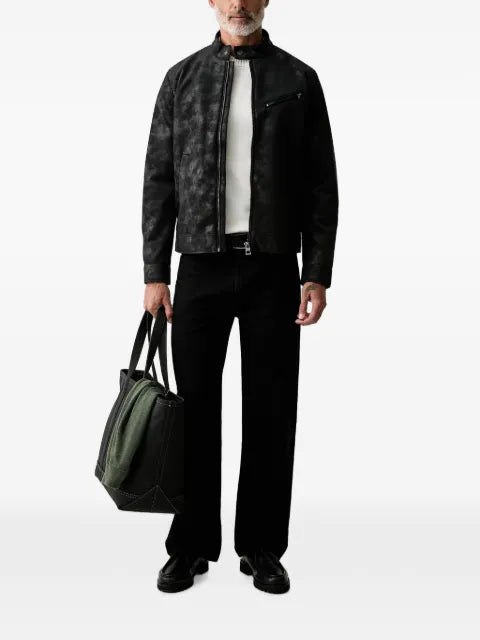 GUESS USA faux-leather jacket