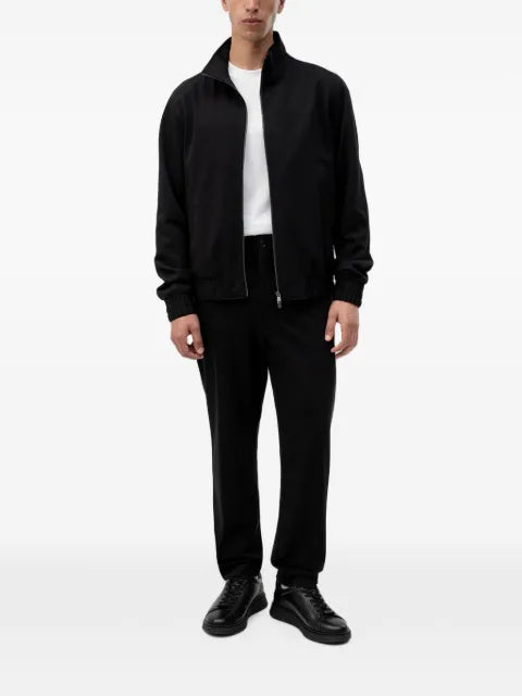 BOSS P-Hanry slim-fit jacket in cotton-blend ponte jersey