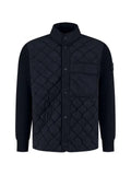 Stone Island quilted panelled jacket