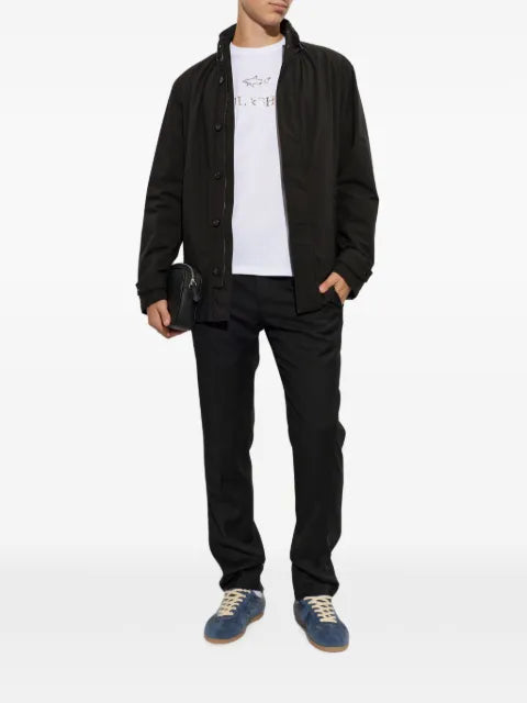 Paul & Shark Typhoon Platinum high-neck insulated jacket