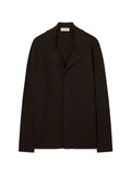 RETORI structured-knit interlock-stitch cardigan