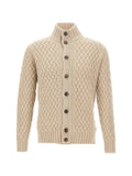 Filippo De Laurentiis cable-knit button-up cardigan