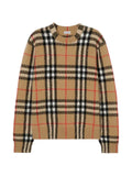 Burberry Check cashmere sweater